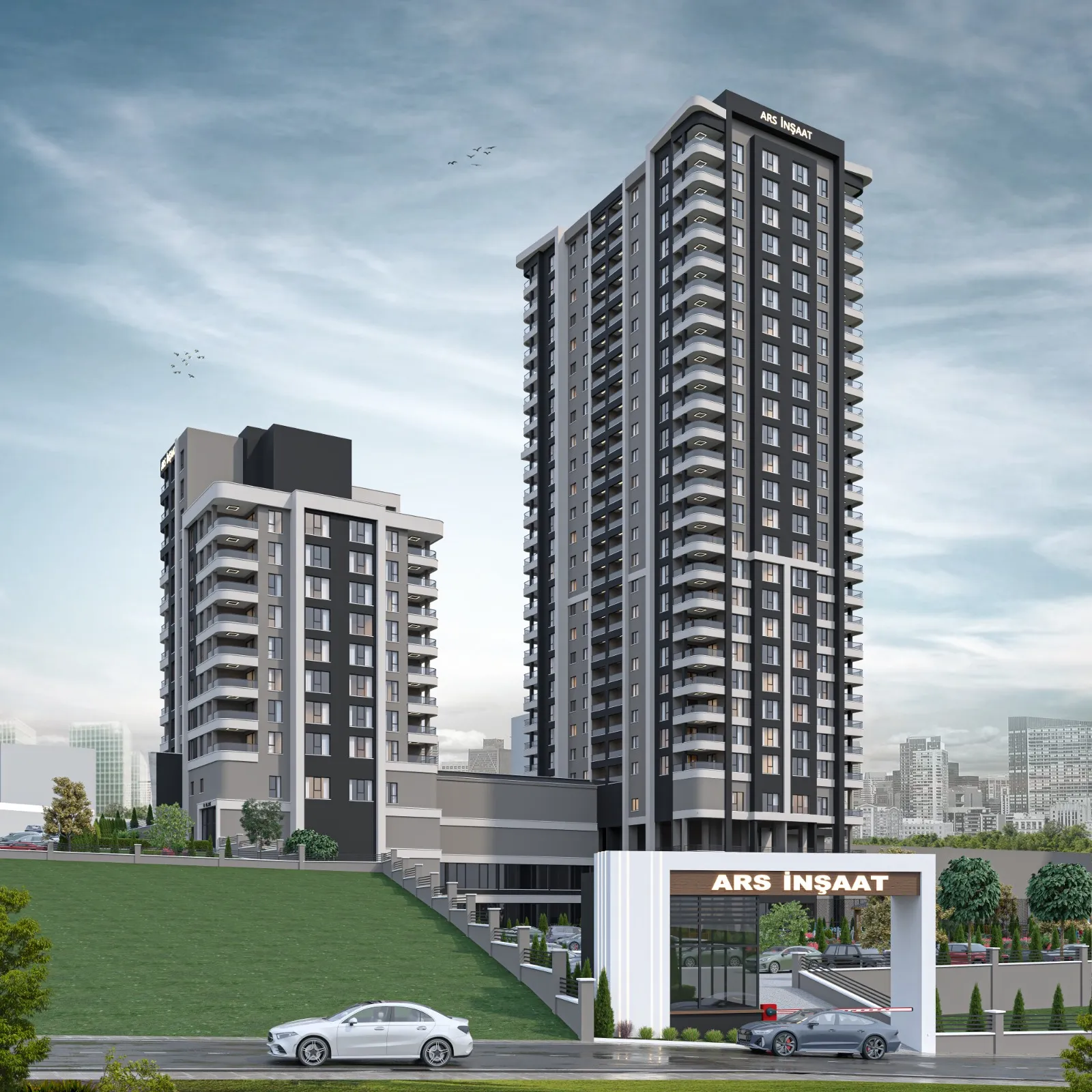 ARS-1 YAPI 132 DAİRE + DÜKKAN PROJESİ